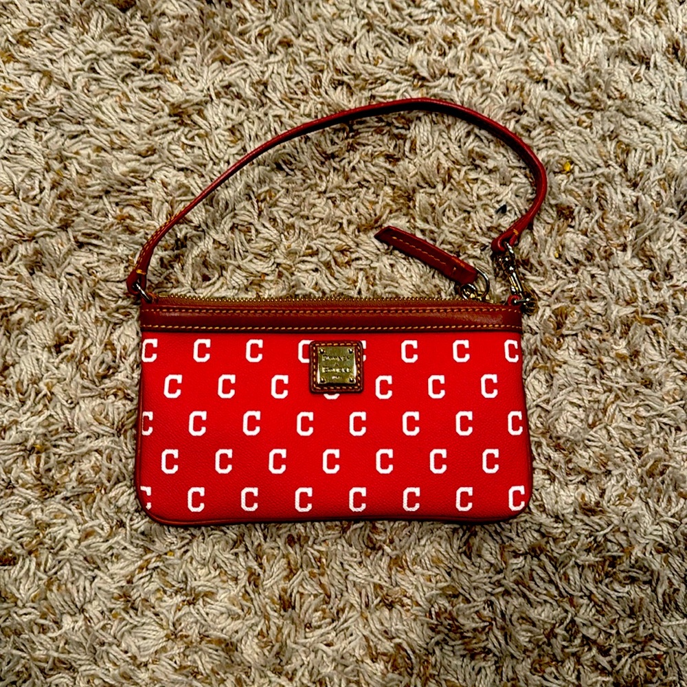 Dooney & Bourke Cleveland Indians clutch